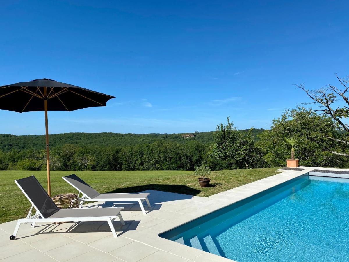 Domaine De Cazal - Chambres D'Hotes Avec Piscine Au Coeur De 26 Hectares De Nature Preservee Сен-Сіпріян Екстер'єр фото