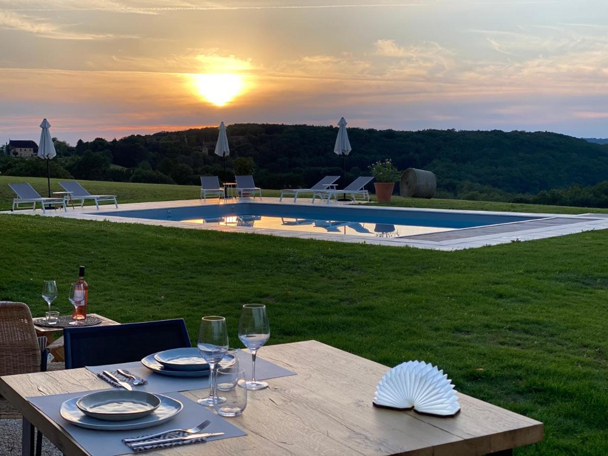 Domaine De Cazal - Chambres D'Hotes Avec Piscine Au Coeur De 26 Hectares De Nature Preservee Сен-Сіпріян Екстер'єр фото